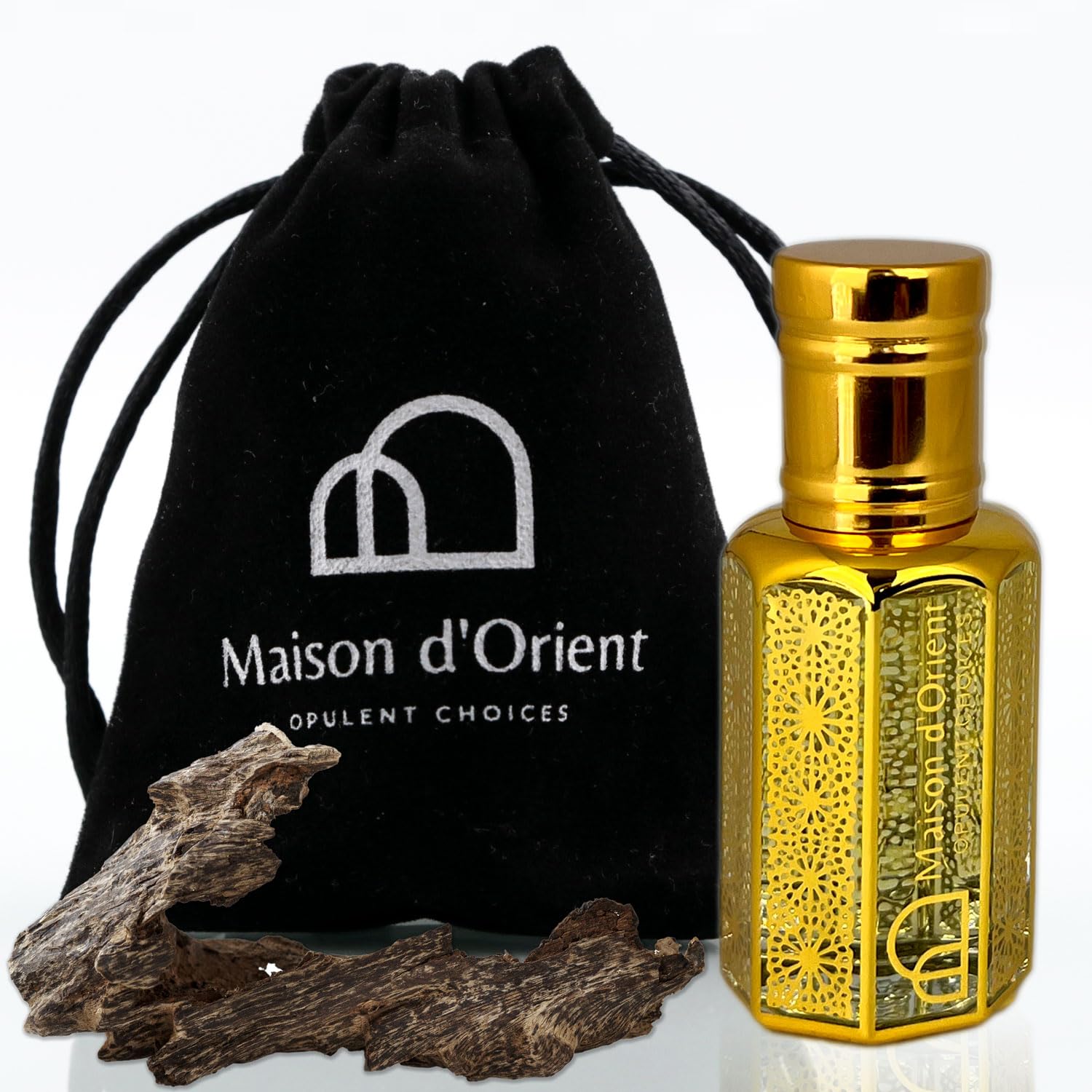 MdO Oud Wood Perfume Oil - 12mL | Unisex Fragrance | Exotic Oud