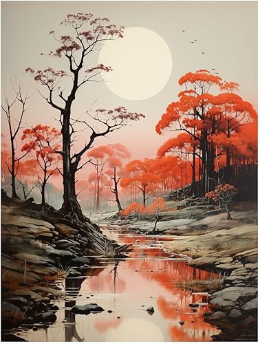 Miniatura 8 de CAPITUNEISKINEPA Stone Path To Abandoned Castle In Forest Nature Posters Gifts - Room Posters Aesthetic Large Poster 24" x 36"