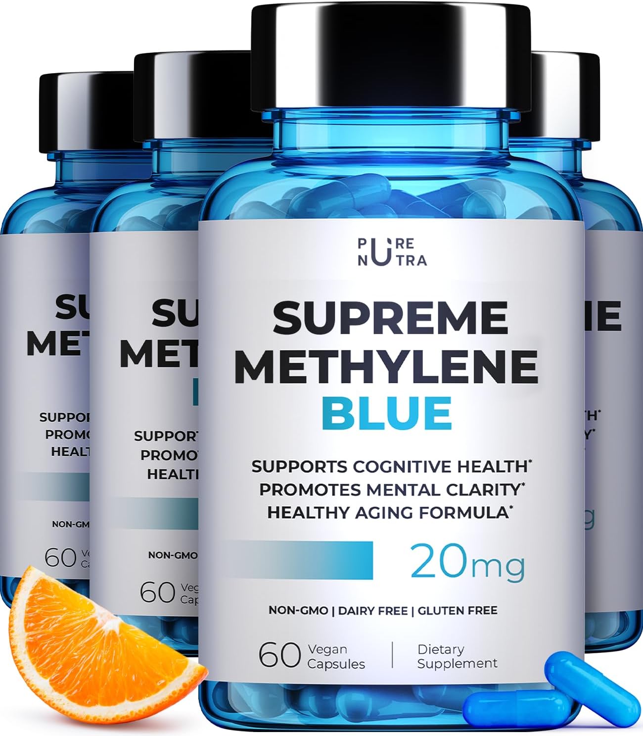 Ultimate Methylene Blue Capsule Form with Added Vitamin C Ester for ...