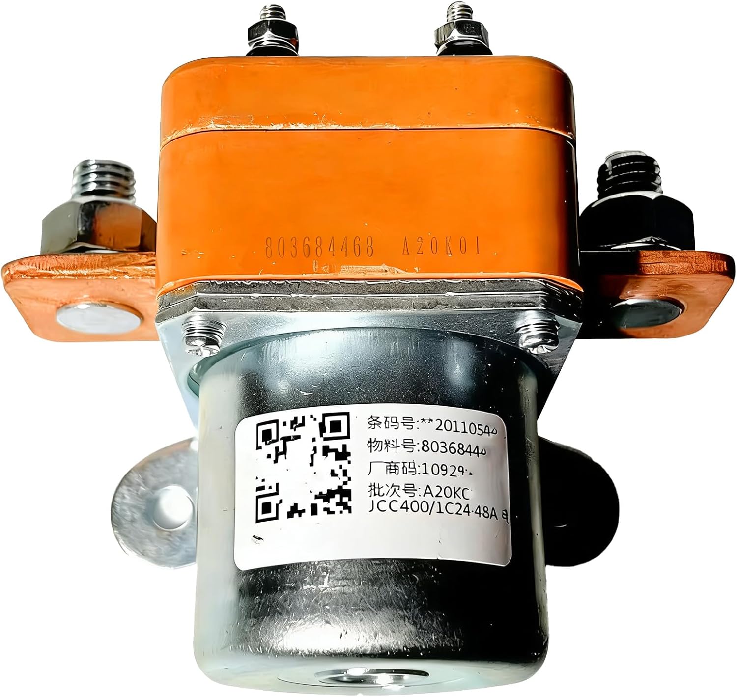 Power Relay 803684468 Compatible for XCMG LW500F LW500FN LW500FL LW500FV ZL50G ZL50GN ZL50GV LW500K LW500KV LW500KN JCC400-1C24·48A