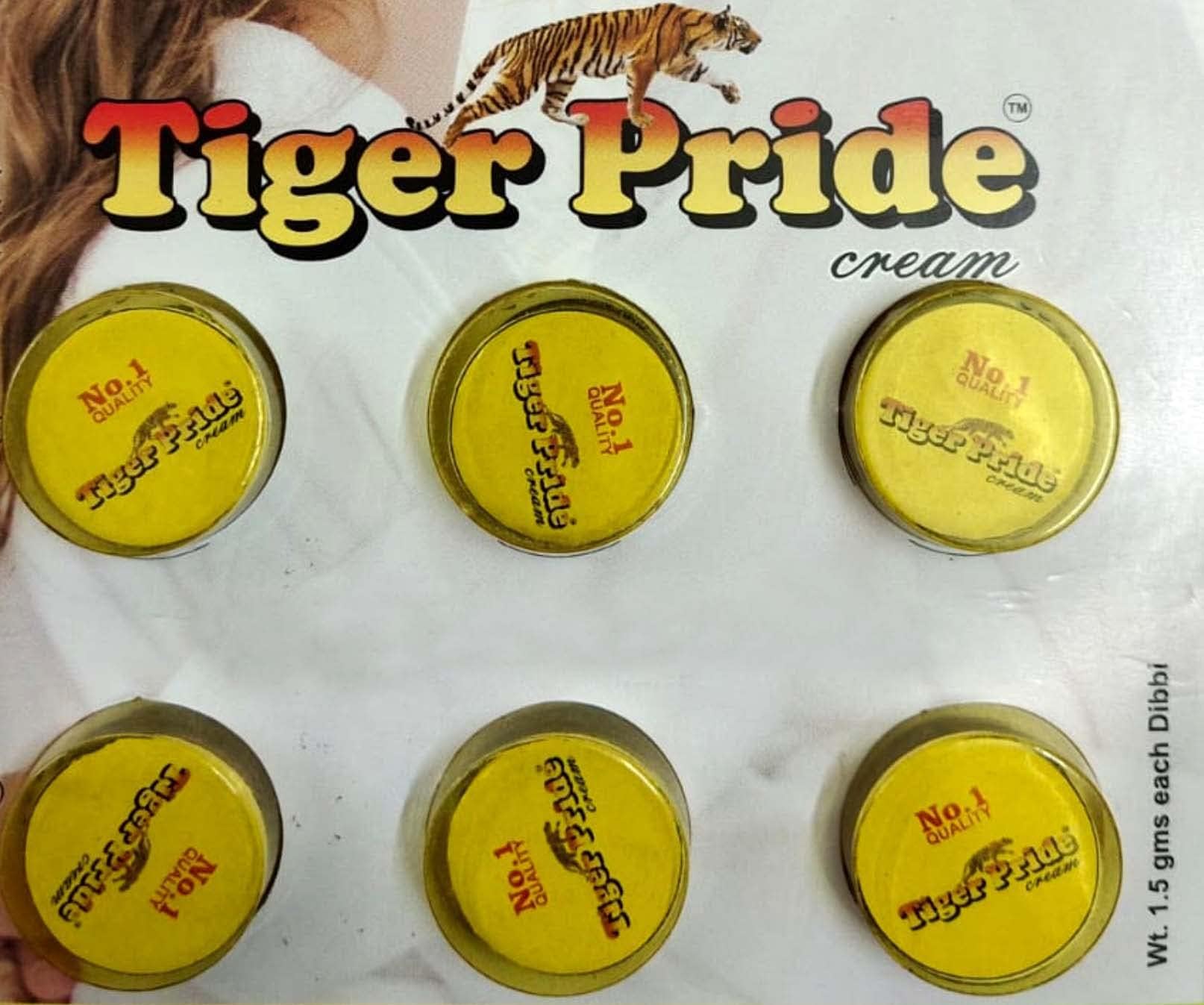 TPride Men's Ayurvedic Cream (1.5g, Pack of 6)