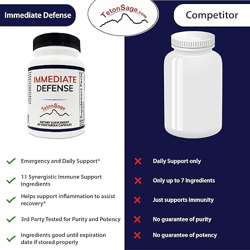 Miniatura 6 de Apoyo inmunológico de defensa inmediata: zinc, saúco negro, equinácea, vitamina A y C con B12, potente refuerzo de la inmunidad para adultos |