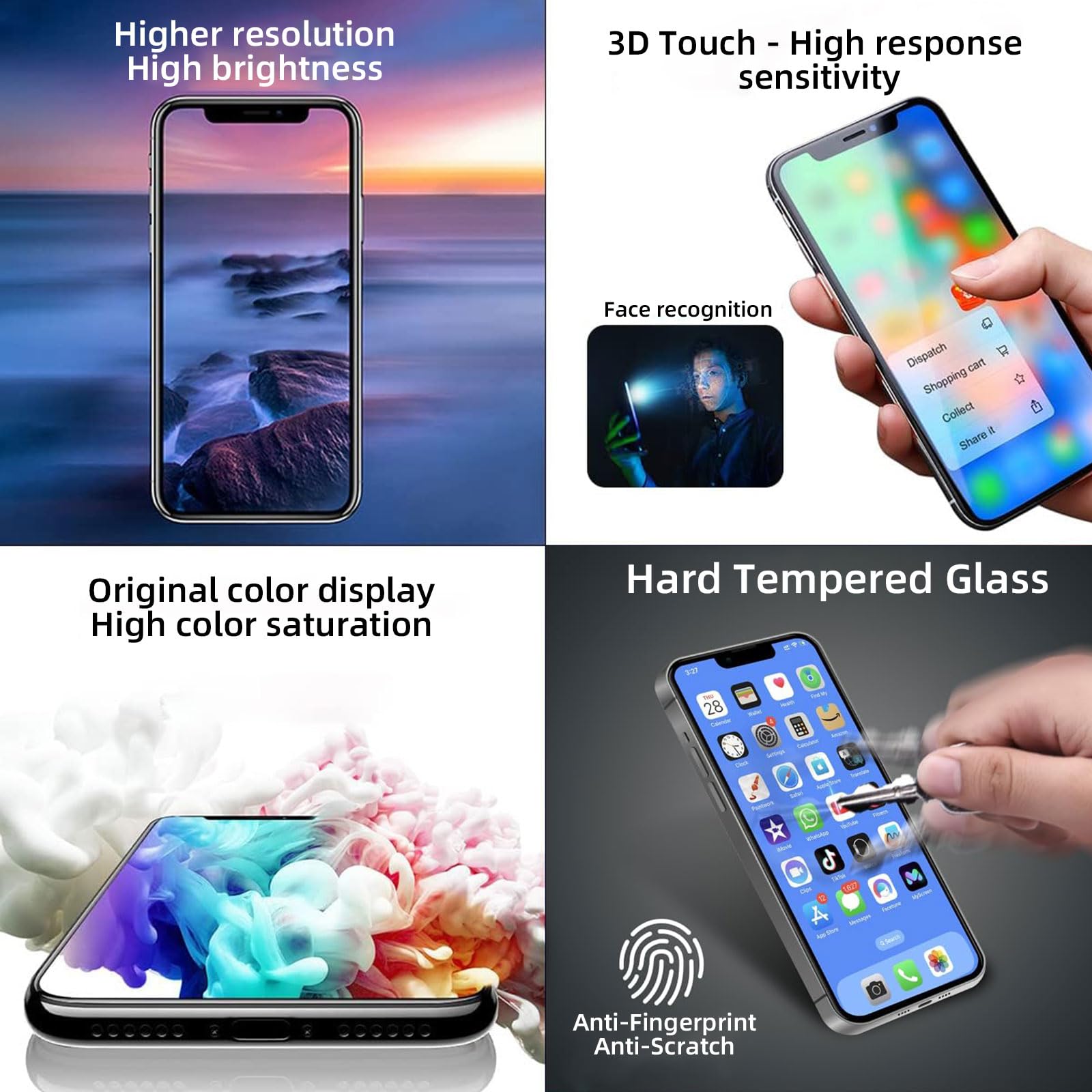 Wyświetlacz LCD do iPhone 16 Plus z Narzędzi Naprawczych 6,7 cala