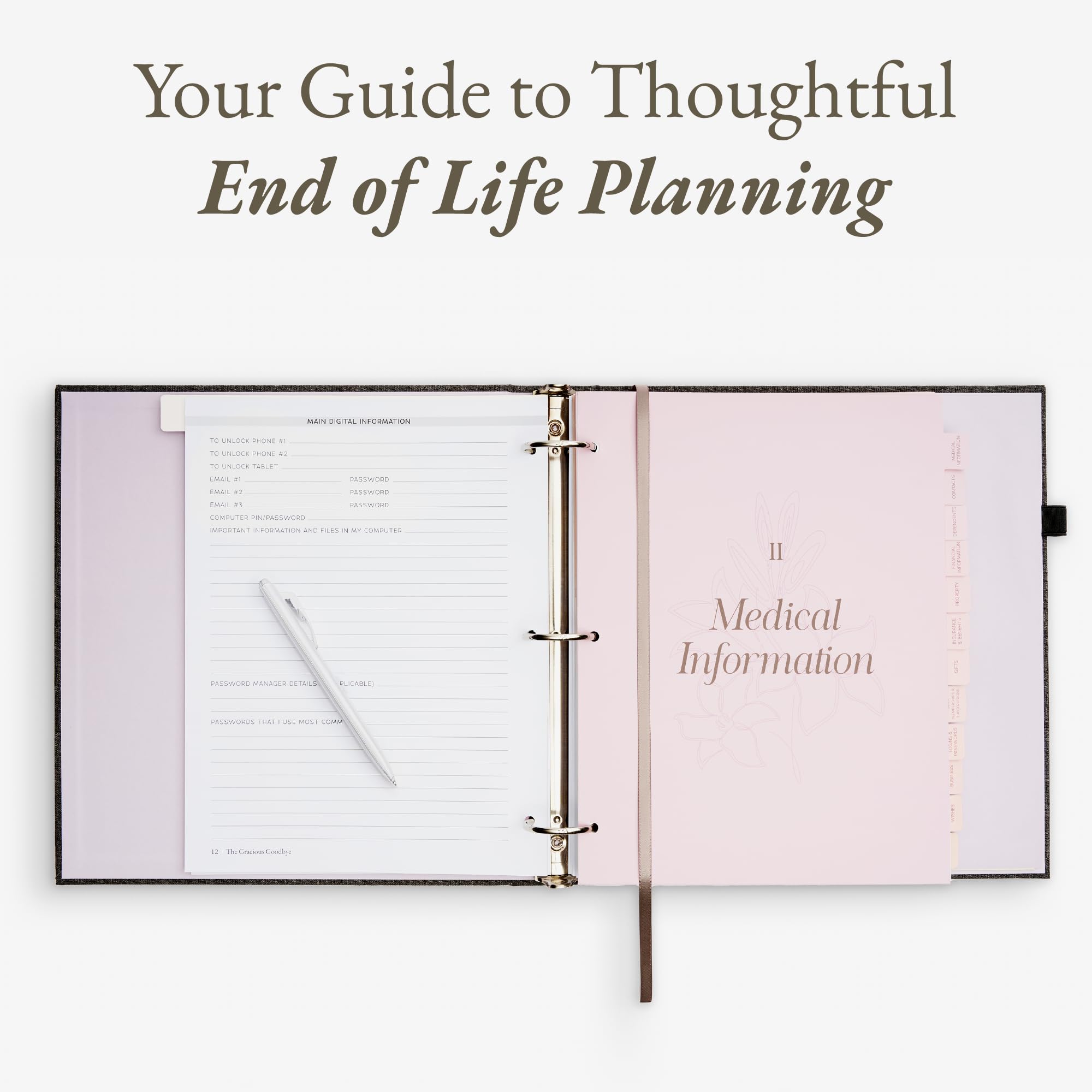 amazon-com-end-of-life-planner-gracious-goodbye-elegant-life-organizer-for-final-wishes-estate-planning-and-important-documents-family-emergency-documents-office-products for Free Printable End Of Life Planner Amazon.com : End-of-Life Planner: Gracious Goodbye – Elegant Life Organizer for Final Wishes, Estate Planning, and Important Documents –Family Emergency Documents : Office Products for Free Printable End Of Life Planner