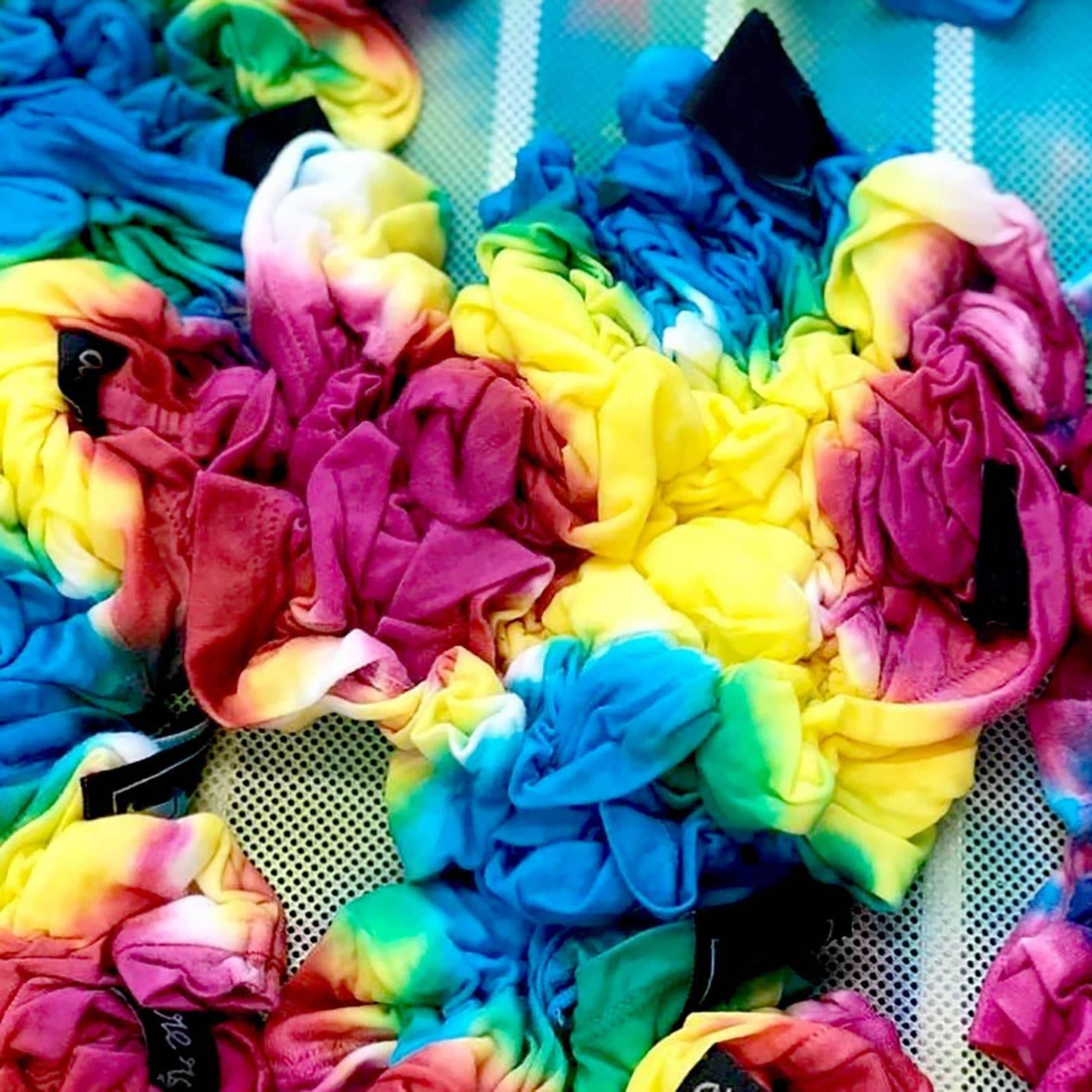 Amazon.co.jp: 4色タイダイキット タイダイ染めキット な