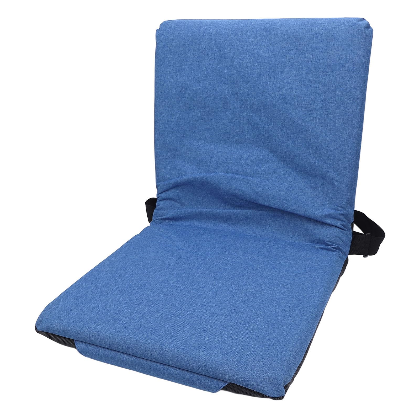 Zerodis Tappetino Inginocchiatoio da Giardino Cuscini Sedili Cuscino da Stadio Pieghevole Regolabile in Altezza Spugna Spessa 4 Cm con Tracolla Singola per Campeggio Pesca Picnic Sedia da Tribuna