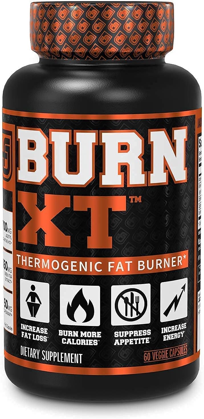 Burn XT Thermogenic Fat Burner & Lean PM Nighttime Weight Loss Supplement for Men & Women 60 Veggie Diet Pills : Health & Household