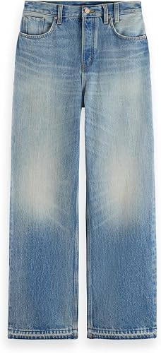 Scotch & Soda The Deep Jeans, Mujer, Vintage Touch, 26W / 32L