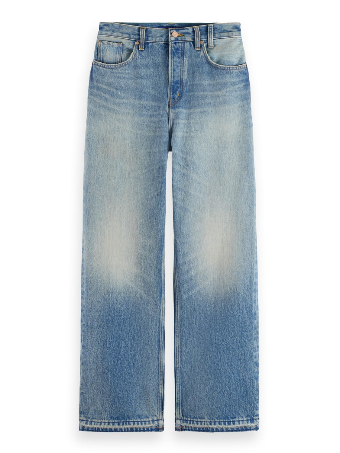 Scotch & Soda Women's Jeans The Deep Loose Fit Jeans Vintage Touch, Vintage Touch, 27W x 30L