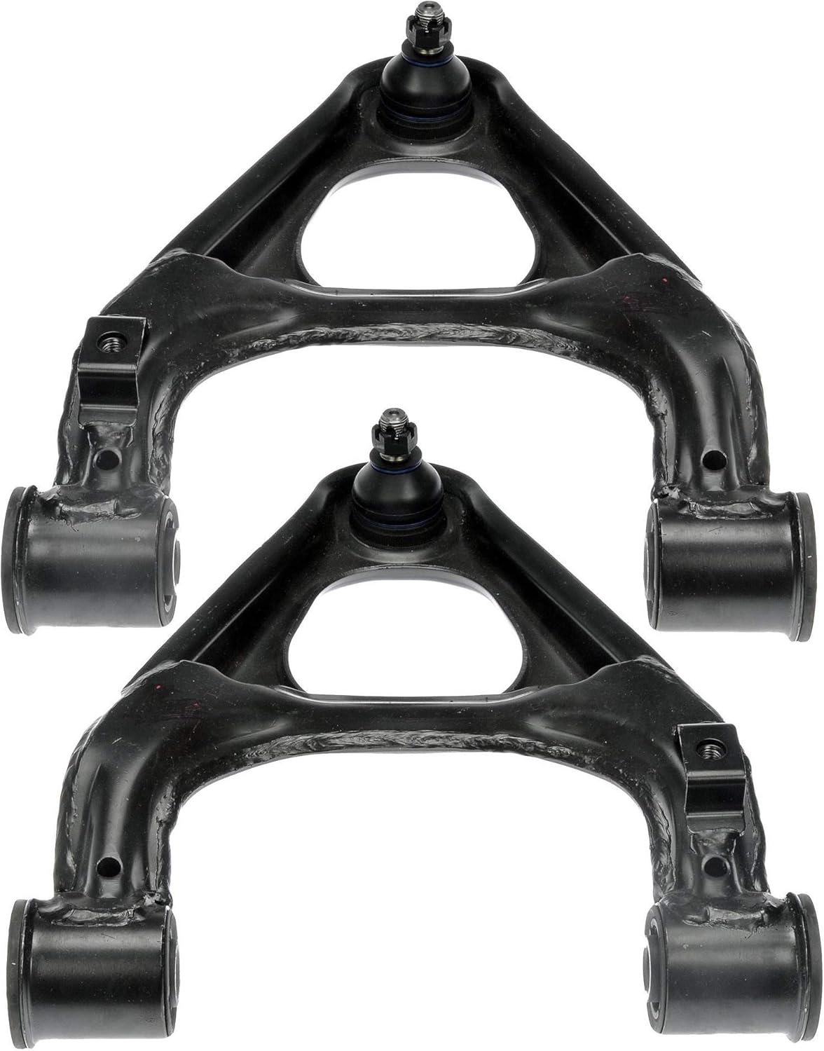 Pair Set of 2 Front Upper Control Arms & Ball Joint Assy