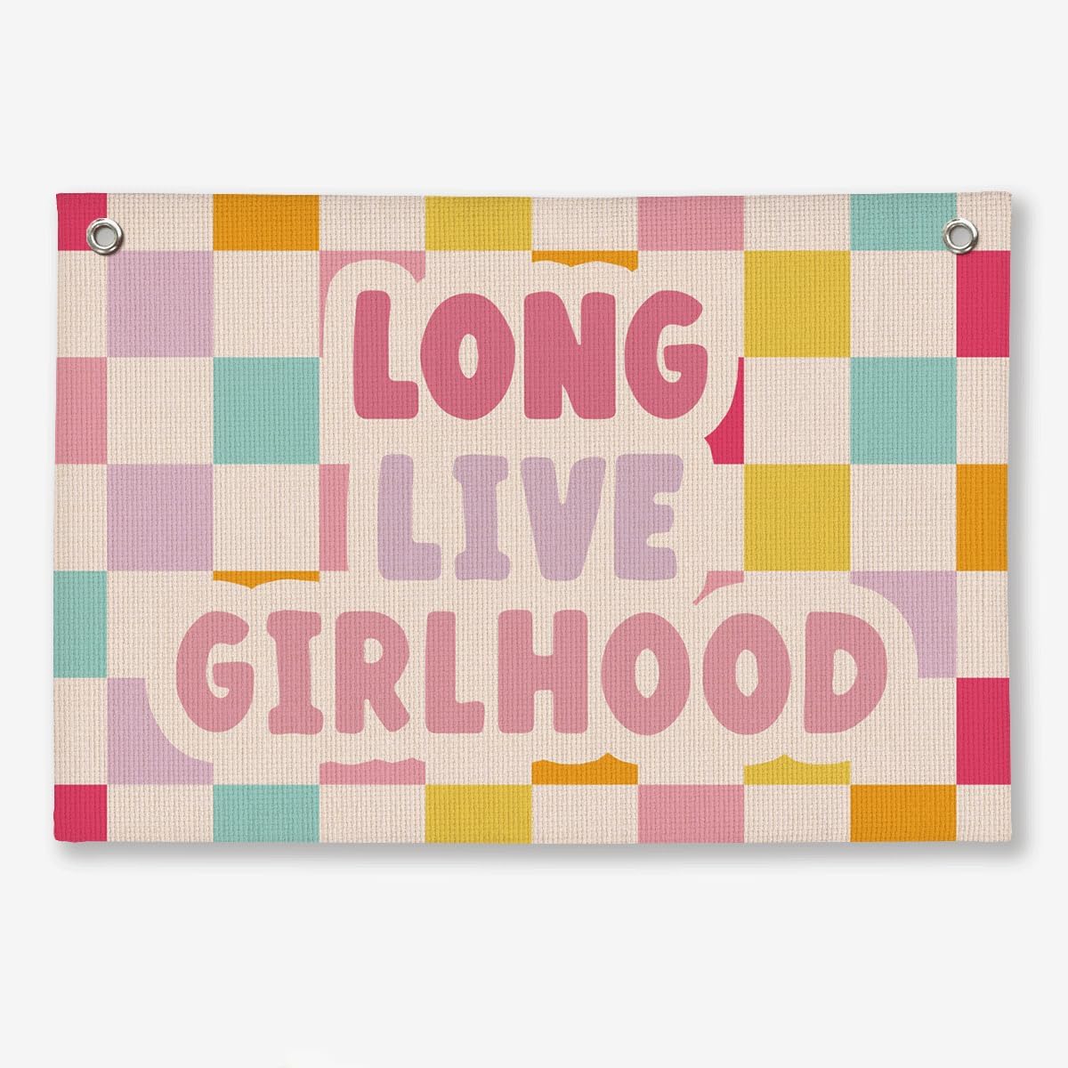 Girl Bedroom Playroom Nursery Wall Decor Long Live Girlhood Banner