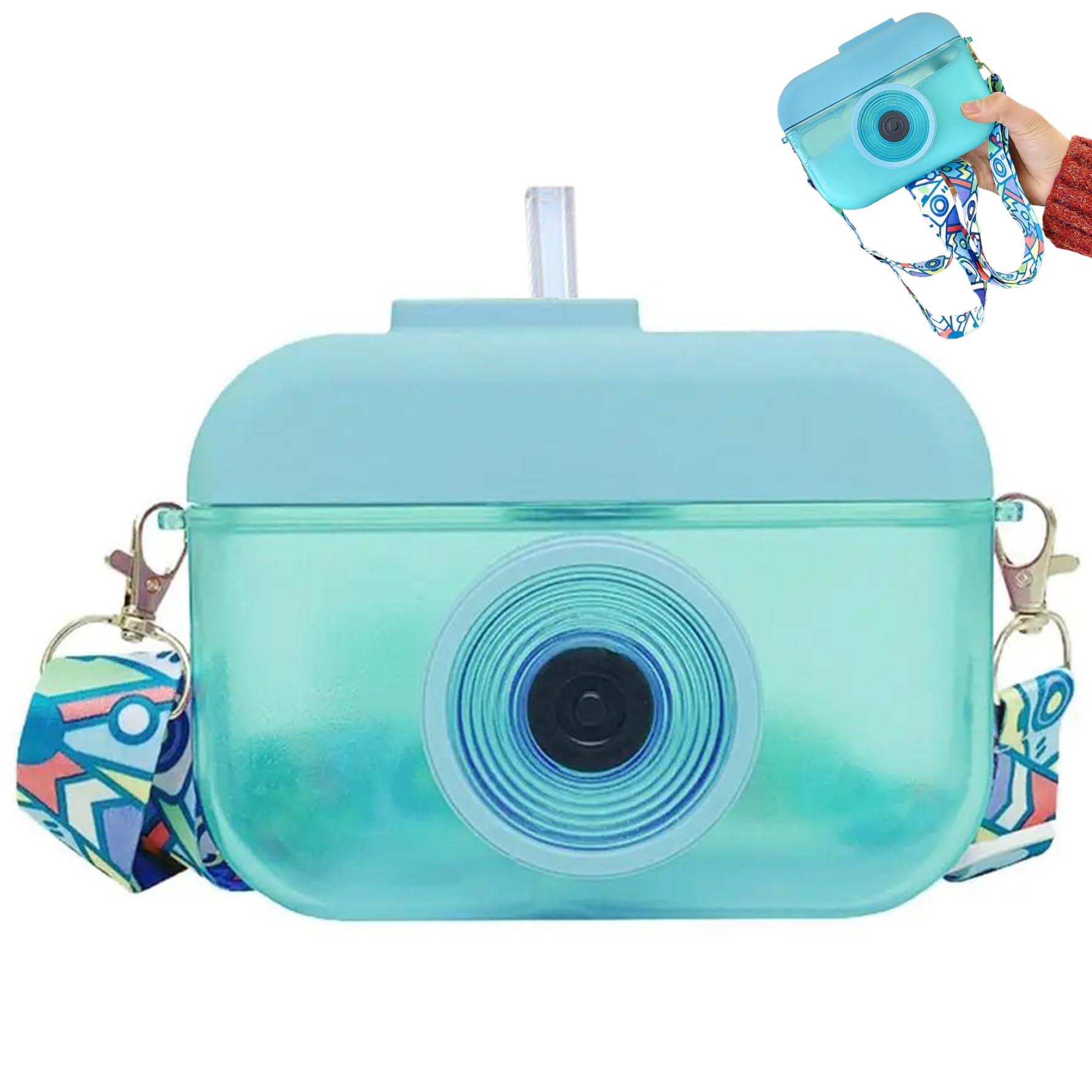 Botella de agua linda y resistente con materiales libres de bpa 8