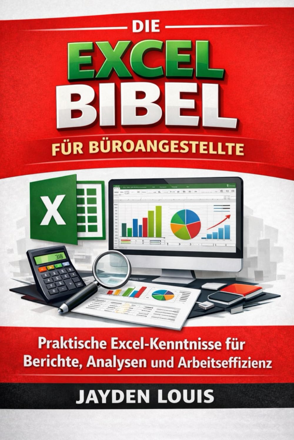 DIE EXCEL BIBEL FÜR BÜROANGESTELLTE: Praktische Excel-Kenntnisse für Berichte, Analysen und Arbeitseffizienz