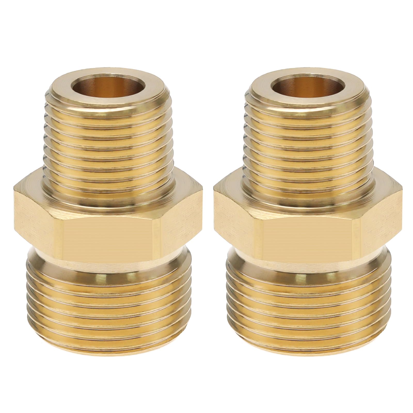 Hochdruckreiniger Schnellkupplung 3/8 Zoll Schnellverbinder Messing - Für Hochdruckreiniger & Schläuche Messing Schnellkupplung