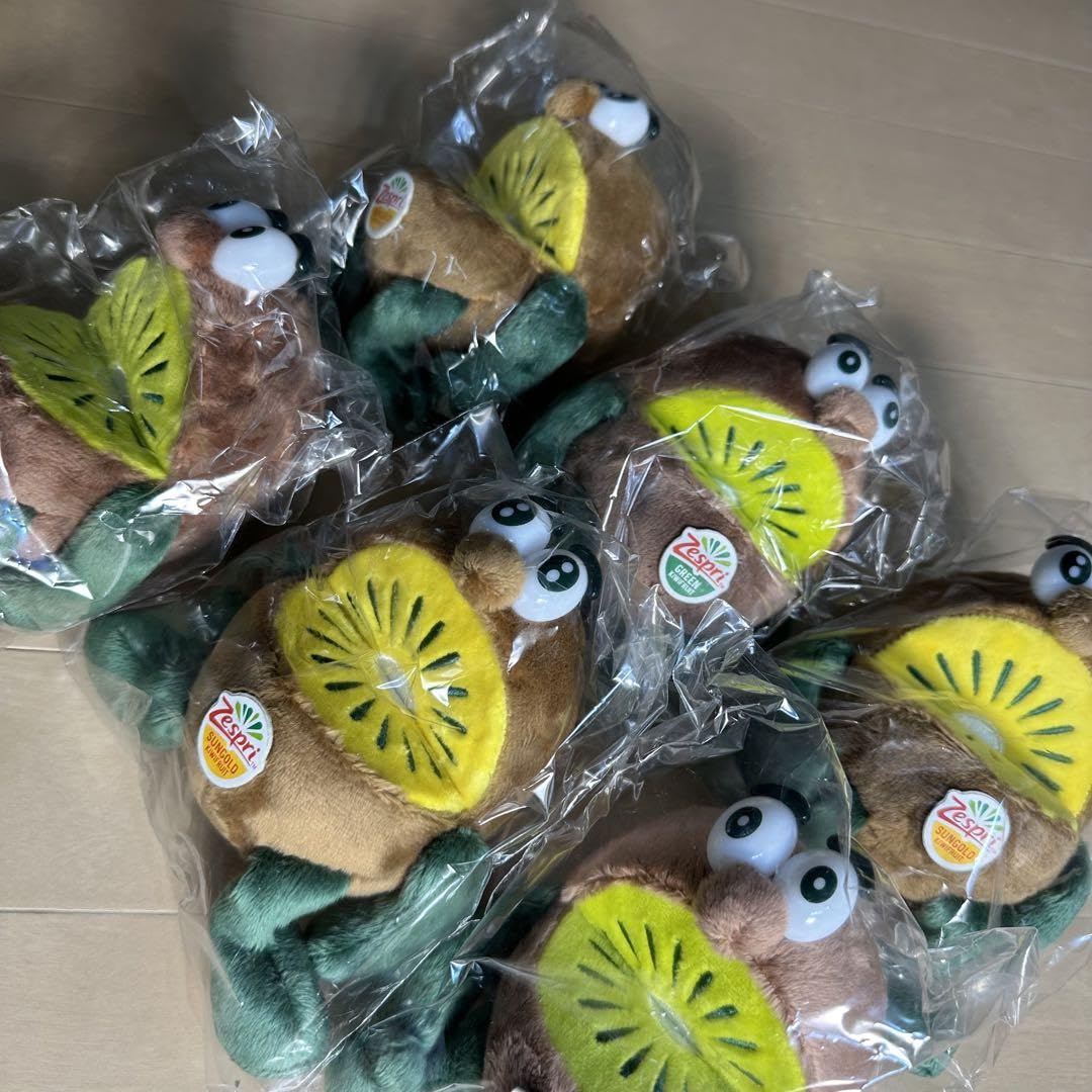 Amazon.co.jp: ゼスプリキウイブラザーズぬいぐるみペア1セット（小