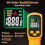 FKM Rechargeable Infrared Thermometer Gun,13-Point Laser-High Precision | Non-Contact Laser Thermometer Gun -58°F~1472°F,Digital IR Temperature Gun for Cooking,Griddle,Oven,HVAC,Automotive,Industrial