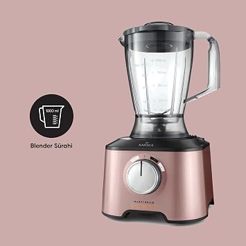 Karaca Mastermaid Power Multifunctional 10 in 1 Rosegold Mutfak Robotu 2000w