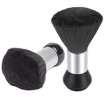 KHUSHI Hairdressing Stylist Barbers Salon Hair Cutting Neck Face Duster Brush
