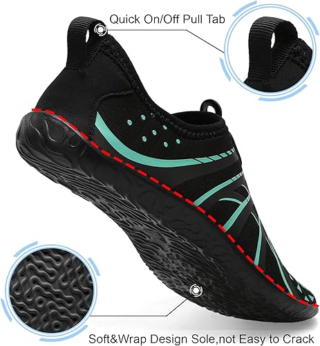 Miniatura 3 de Zapatos de agua Spesoul para mujer y hombre, transpirables, de secado rápido, suaves, estilo pies descalzos, para senderismo, natación, playa, surf