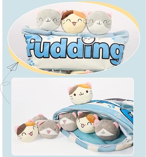 Miniatura 12 de Almohada de felpa de ajolotl, bonita almohada de ajolote con peluches de ajolote, bolsa de muñecas de animales de peluche de ajolote, regalo de 6