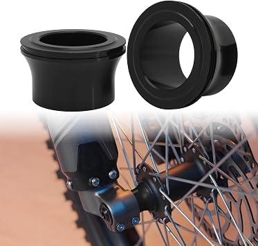 JFG RACING Dirt Bike Front Wheel Hub Spacer Bushing CNC Aluminum Ebike Dirt Bike Seal Hub For Sur Ron S/X Electric Dirt Bike ebike - Black