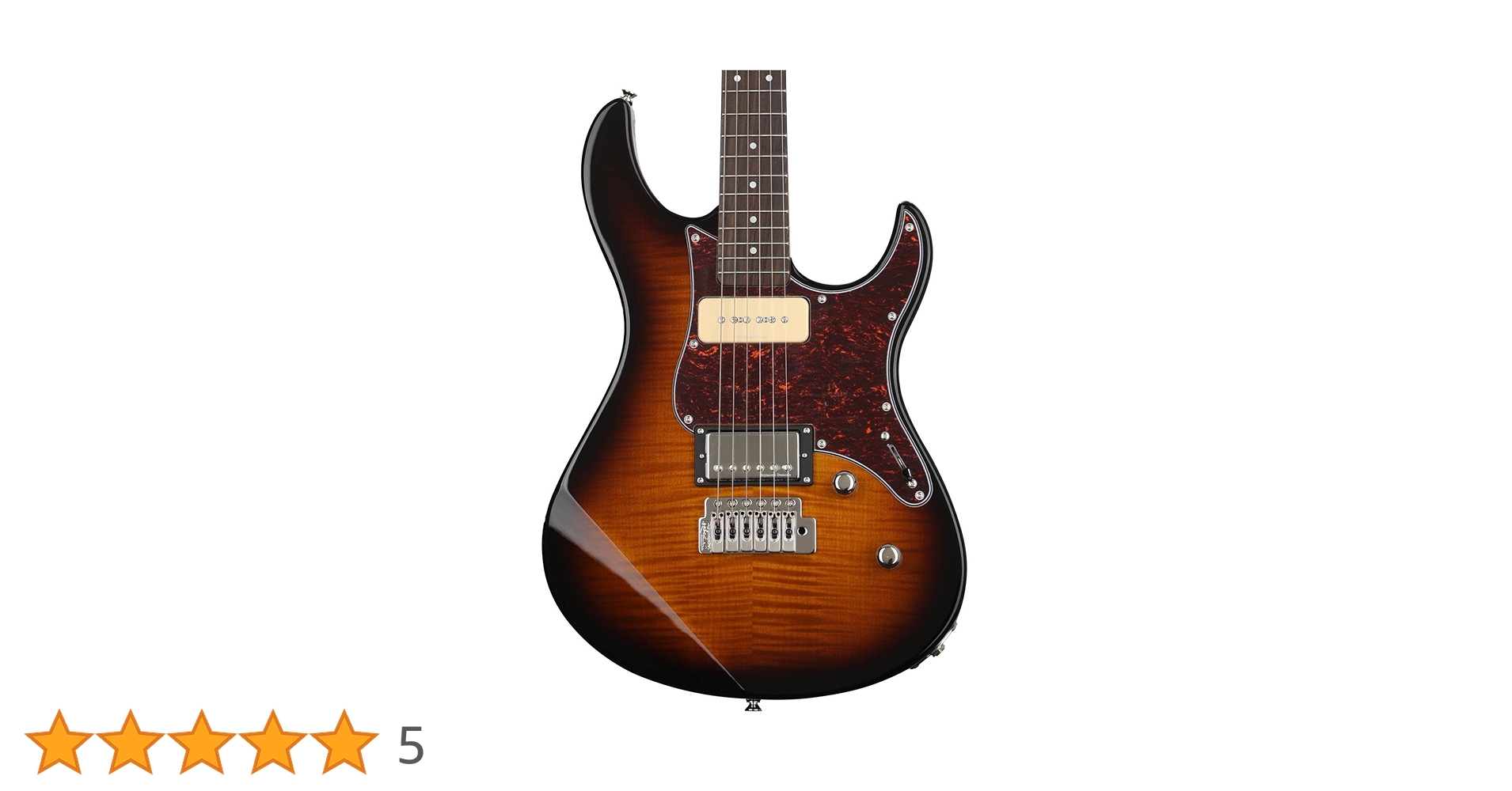 Yamaha Guitarra elétrica Pacifica PAC611VFM TBS corpo sólido