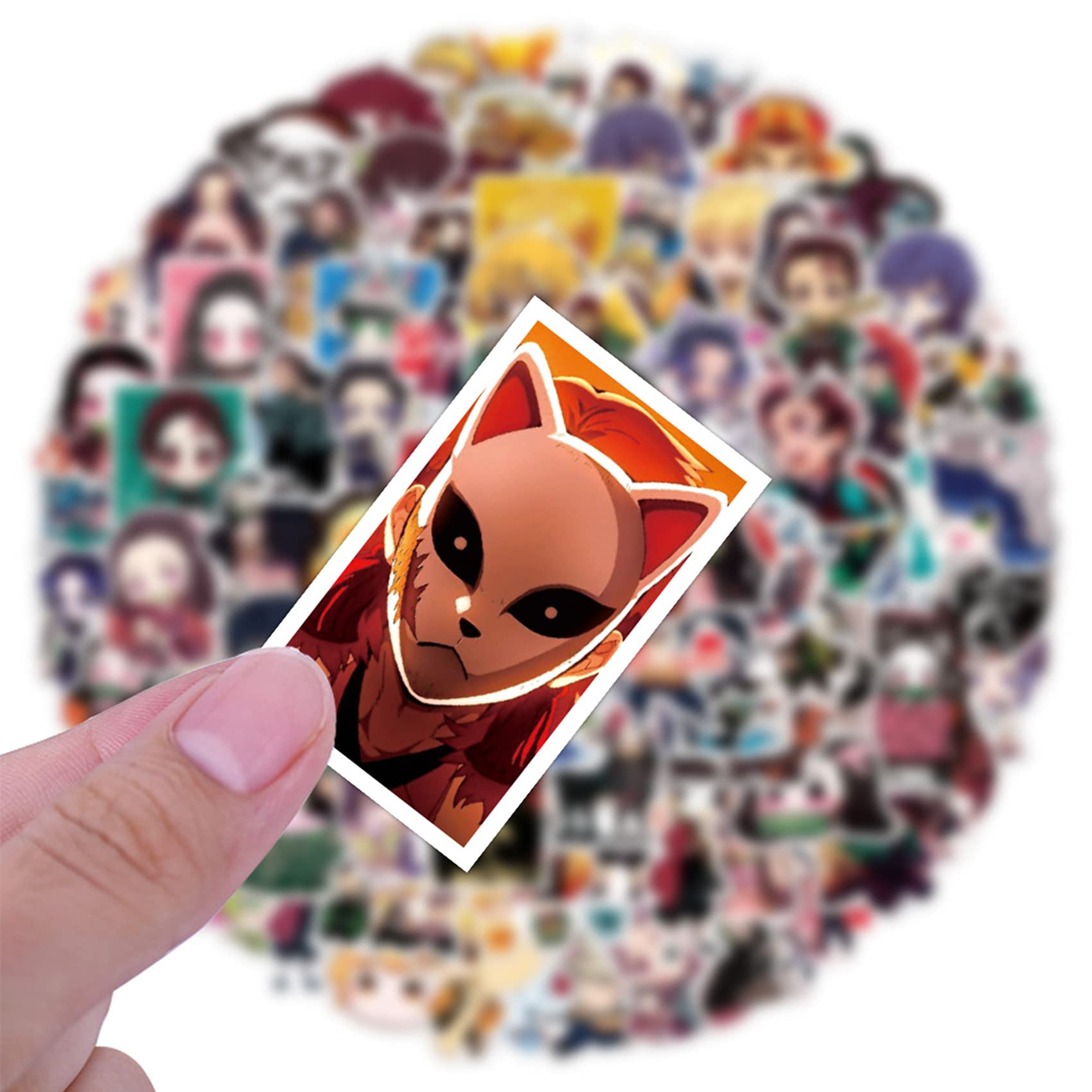 200pcs Demon Slayer Stickers Mugen Train Sticker Pack Demon Slayer 