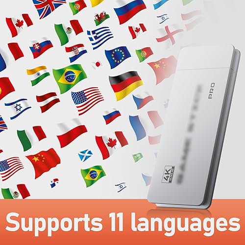 Miniatura 5 de JAnimauxx Mini Retro Game Console - 30000+ Classic Games, Compatible with 15 Emulators, Portable & Compatible with TV, Includes Retro Stick with 2