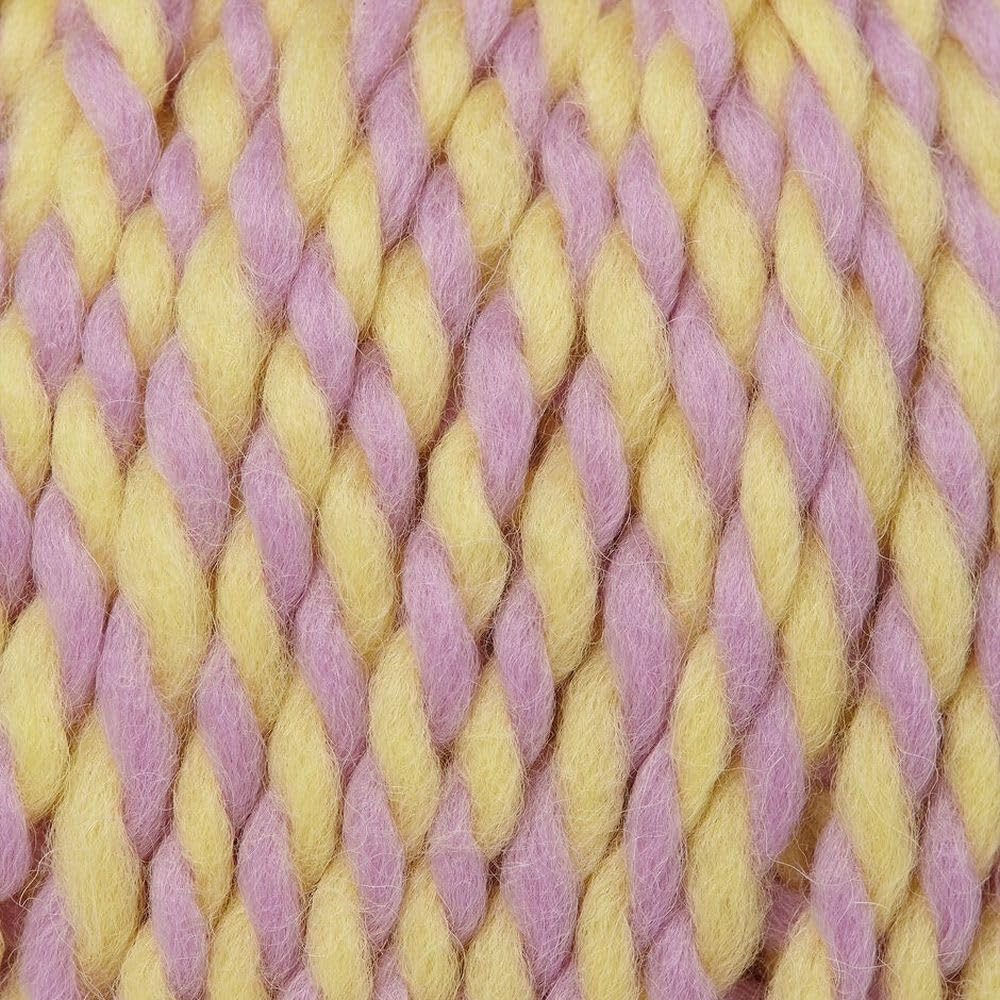 Wool and the Gang Alpachino Merino Twist, Lilac Chalk, 100g, Chunky