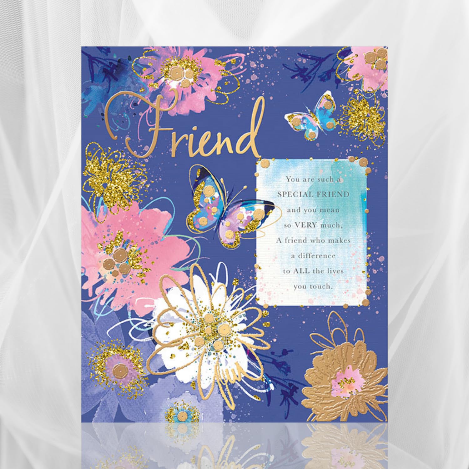 Words 'n' Wishes Artistic Female Relation 'Happy Birthday' Greeting