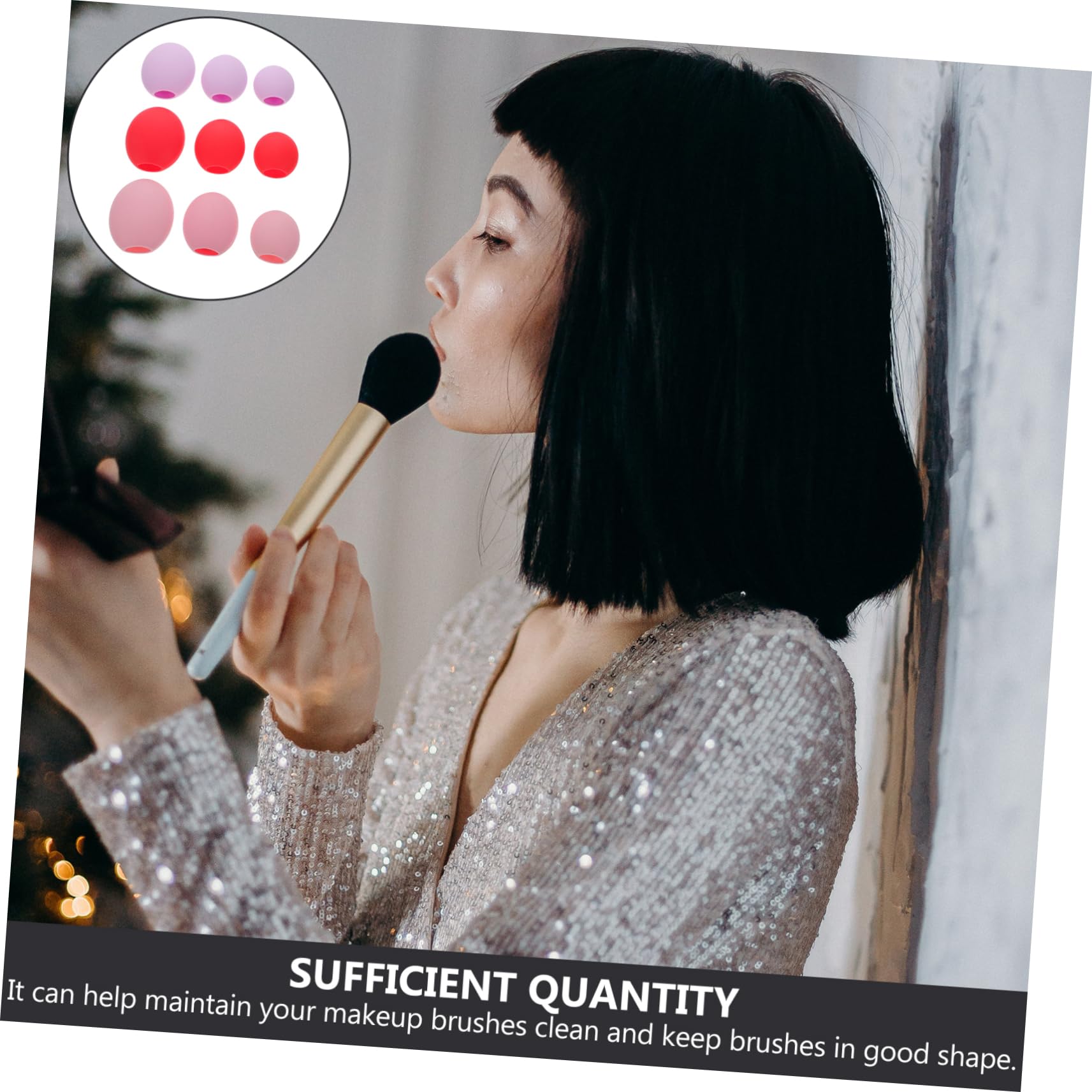 Healeved 27stücke Teiliges Aus Silikon-make-up-pinsel-schutzhüllen Staubdicht Hygienisch Für Reisen Und Täglichen Gebrauch Und Erhältlich