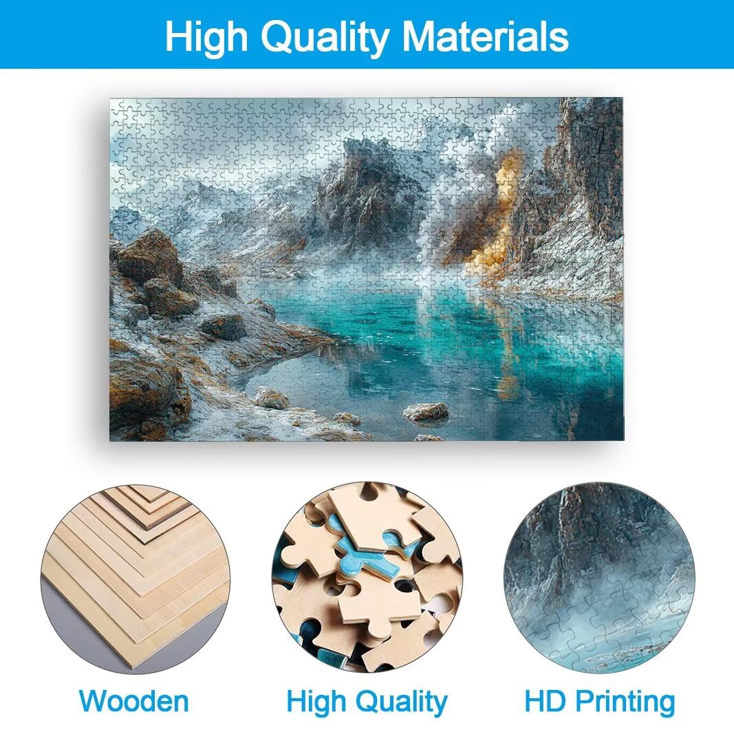 Puzzle Nature, Puzzle 1000 Pièces Adultes, Puzzles pour Décor Murale -2961