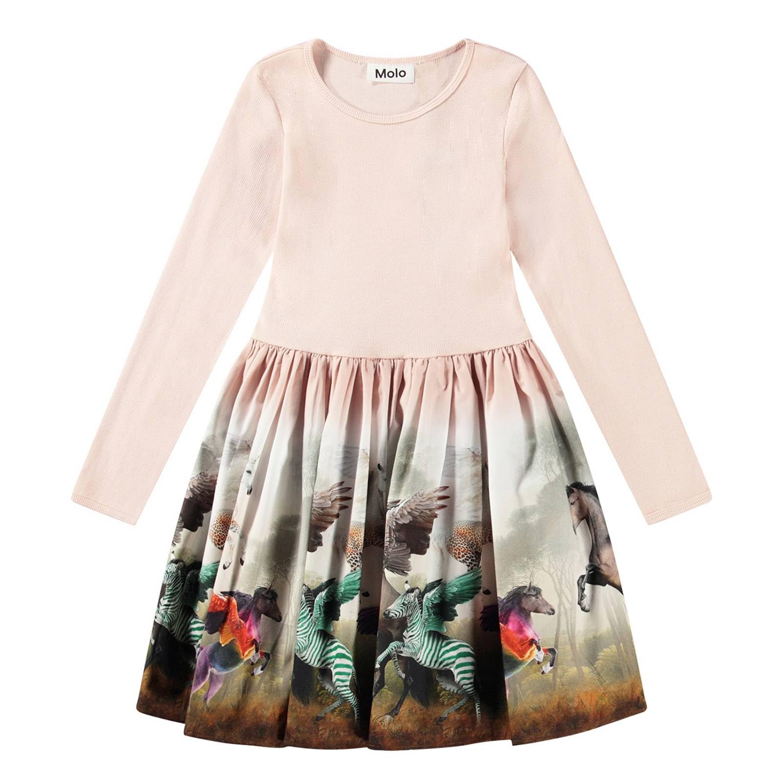 Molo Mädchen Kleid Casie GOTS Surreal Beings
