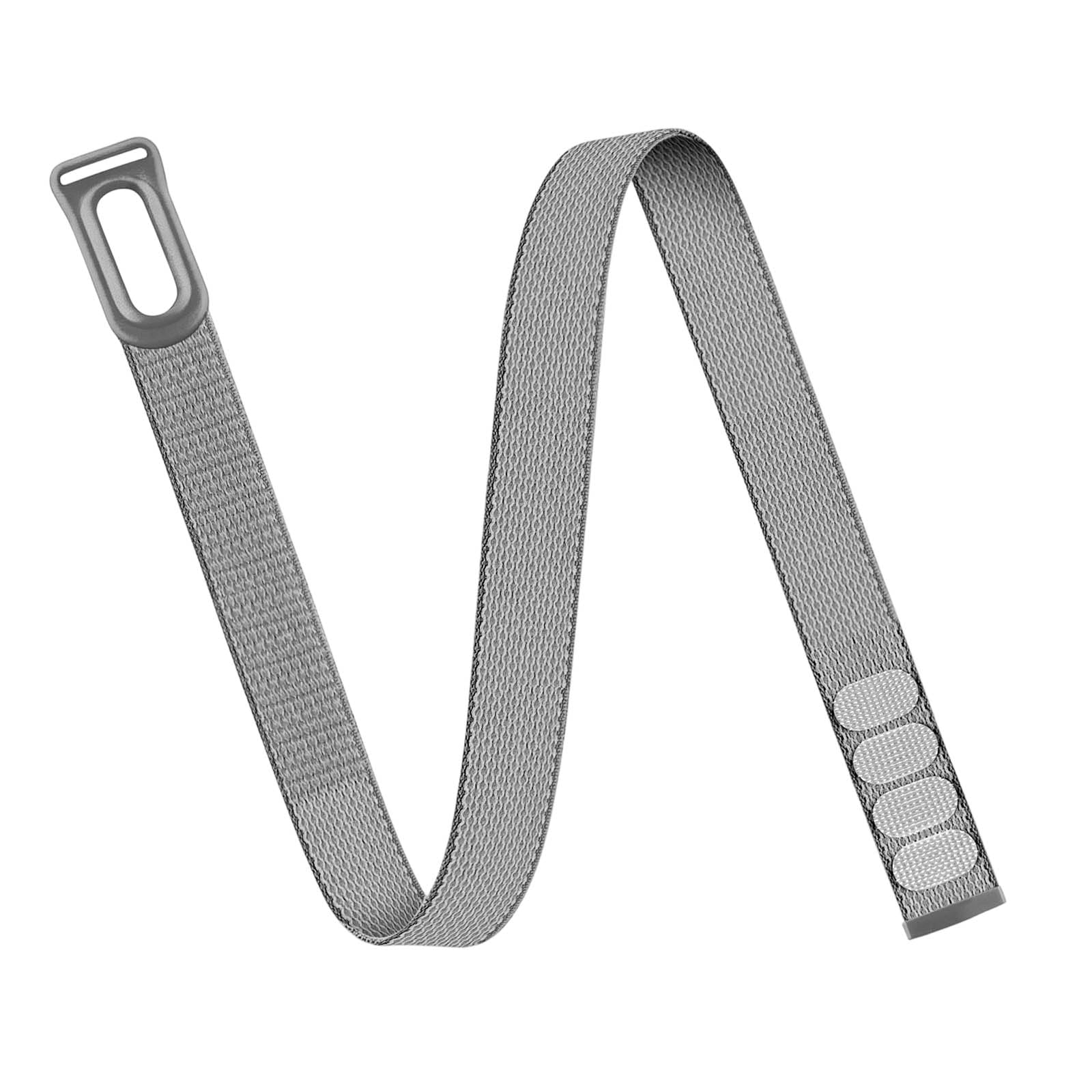 Strap for Google Fitbit Air Bicep Band, Adjustable Elastic Woven Sport Straps for Men Women, Replacement Nylon Bicep Arm Bands for Running Gym Strength Training Training (Dark Gery, M (430mm/16.9 in))