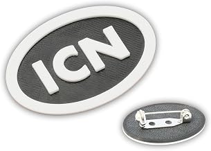 ICN Pin with Lock Bar, Incheon International Airport, Made in USA