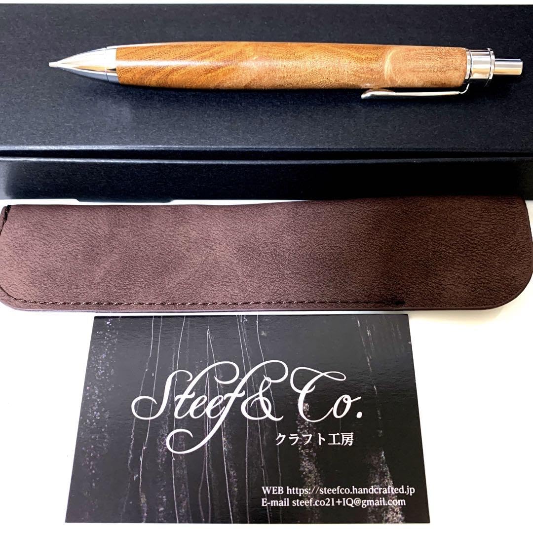 Steef & Co. 伊勢神宮欅リバーペン「彼方」　ボールペン　木軸ペン Steef & Co. 伊勢神宮欅リバーペン「彼方」 ボールペン 木軸ペン