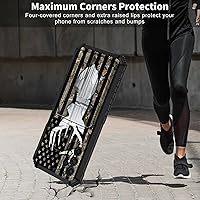 Vista 4 de Funda para Samsung Galaxy A32 5G con ranura desmontable para tarjetero, función atril, doble capa, resistente, a prueba de golpes, funda oculta