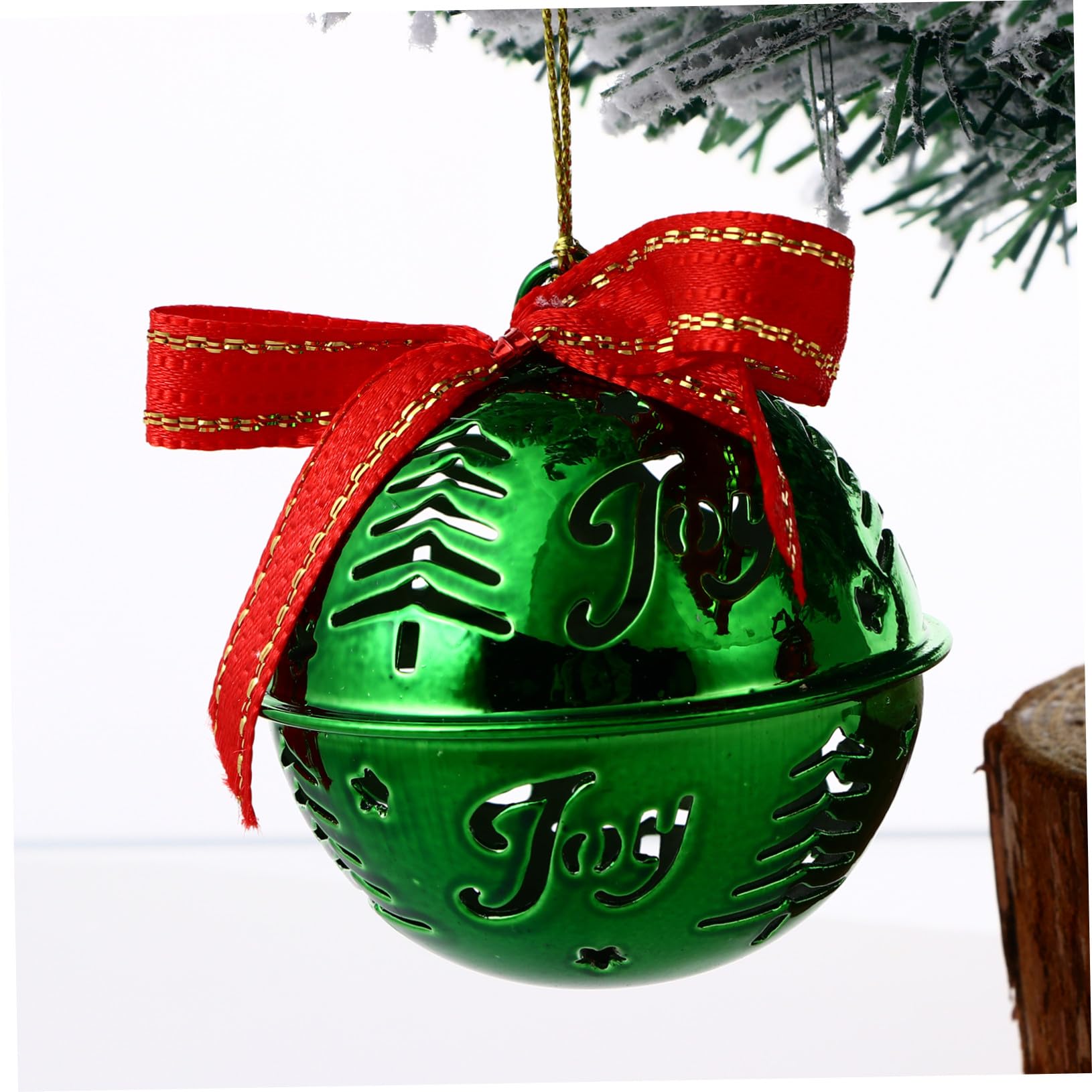 12pezzi Campane di Natale Appendibili Decorazione per Albero di Natale Appendi Ornamenti Sospesi per Casa Stile Casuale