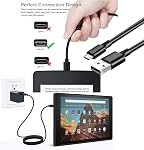 2 Pack Charger Charging Cable Cord Compatible for Xbox one Controller/Xbox one S/Xbox one X Wire, Micro USB 2.0 Data Sync Cord for Samsung Galaxy Tab A,E,Tab 3 4 8.0 7.0 SM-T280 350 580 377 560 Tablet