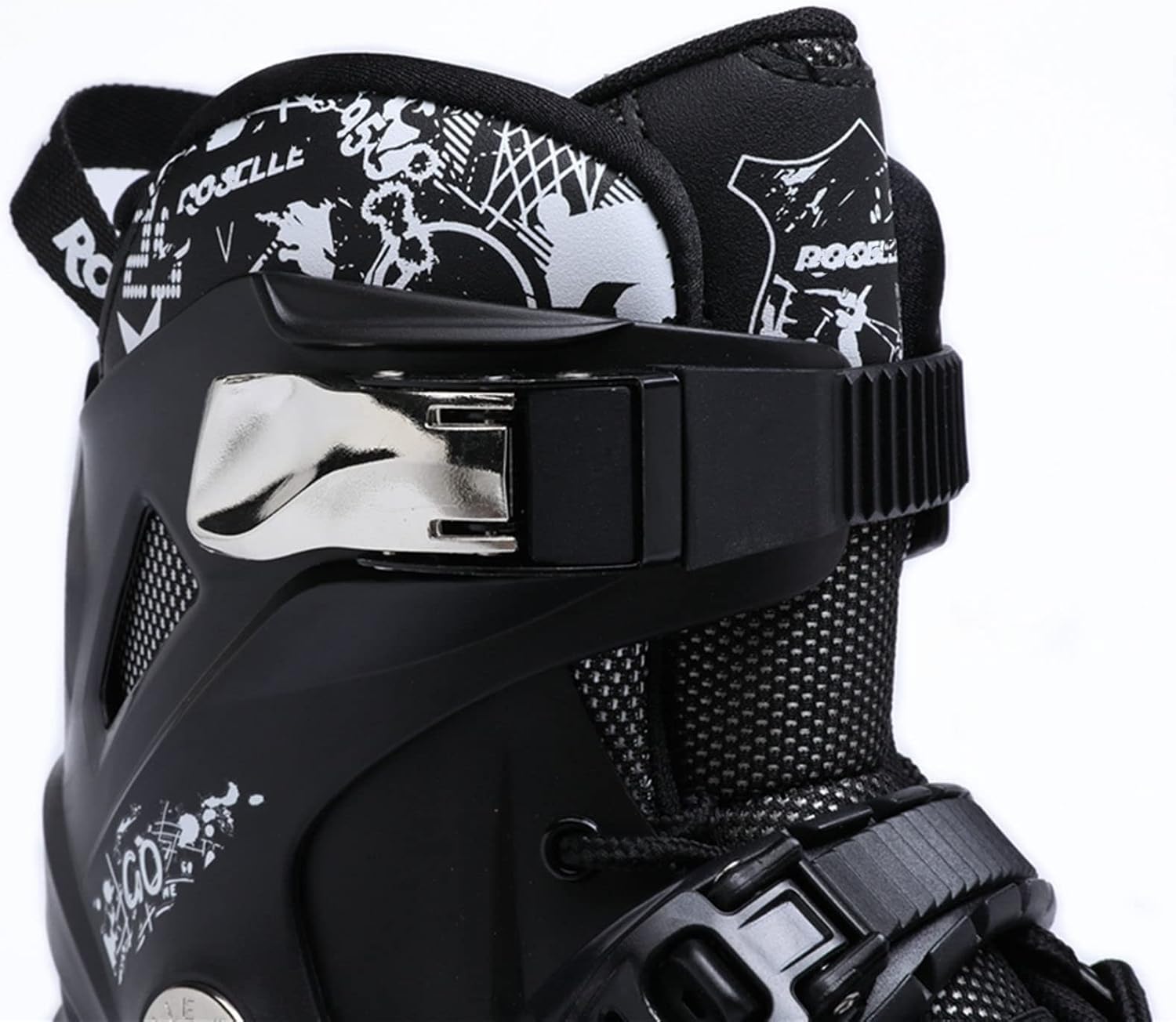 Inline Speed Skates Adults Professional Fitness Roller Blades for Women Men Outdoor 3-Wheel Inline Skates High-top Leather Youth Rink Beginner Roller Skates : Sports & Outdoors