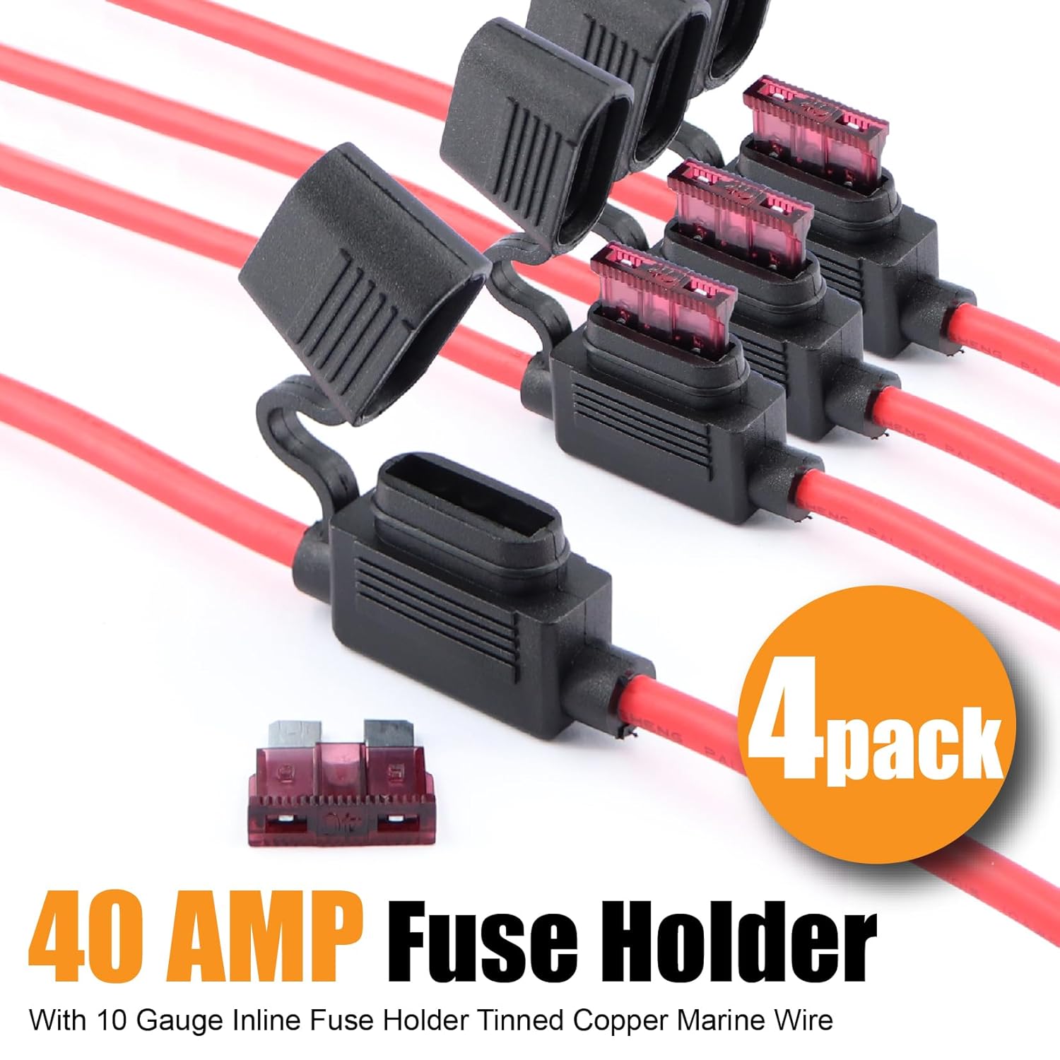 30FT 10 Gauge Marine Wire Duplex,10AWG Solar Panel Extension Cable,Duplex Marine Grade 10/2 Wire OFC Oxygen Tinned Copper Wiring Cable,for Marine,Automotive,Trailer,Lighting