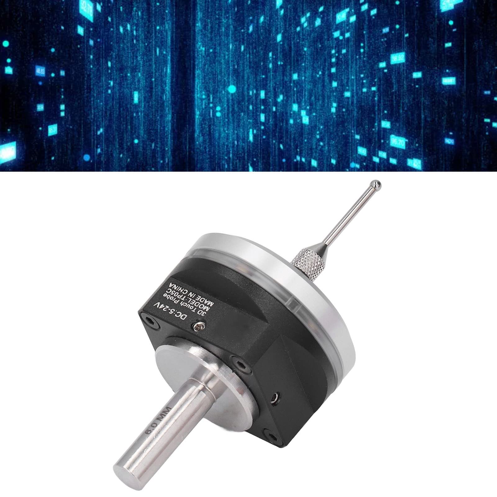 Hochpräziser 3D-Kantensucher, Wolframstahlkugel für -CNC-Geräte, DC 5~24 V