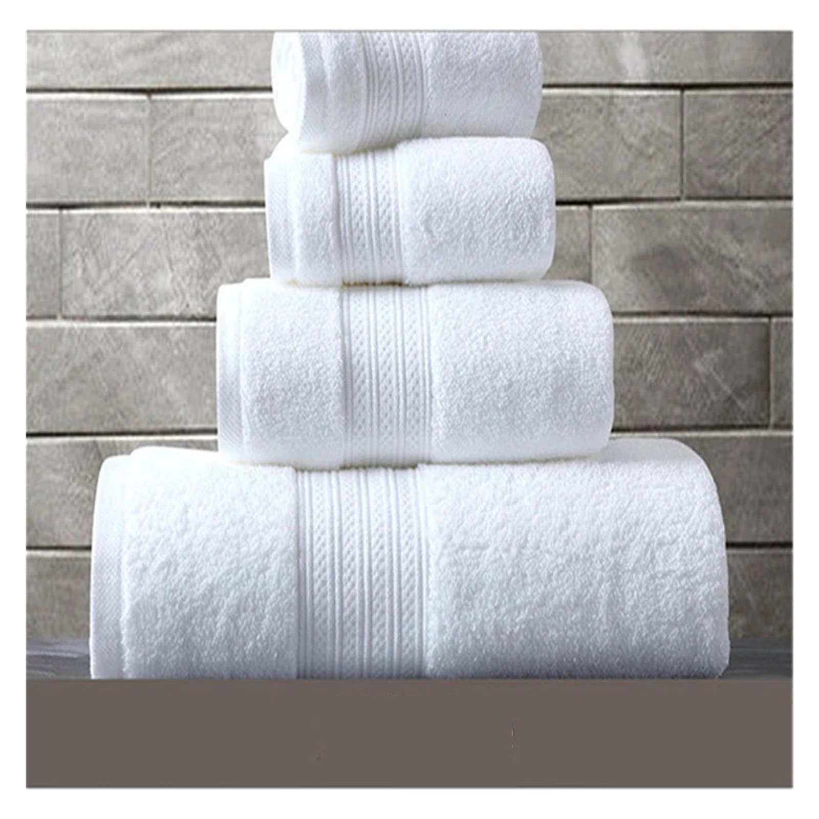 Serviette de bain en coton super absorbant grand format éponge épais adulte drap de plage Argento