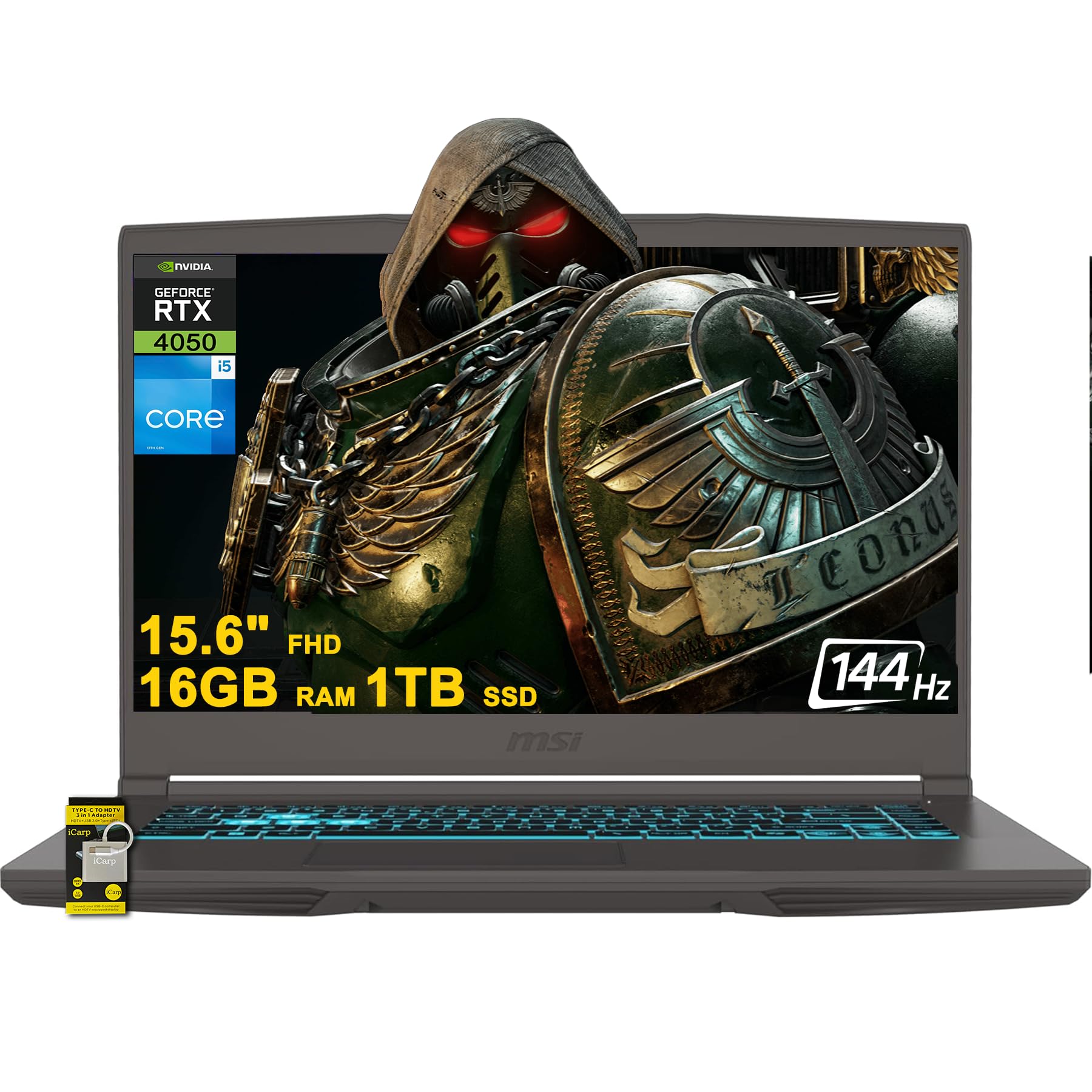 MSI Thin 15 Gaming Laptop 15.6
