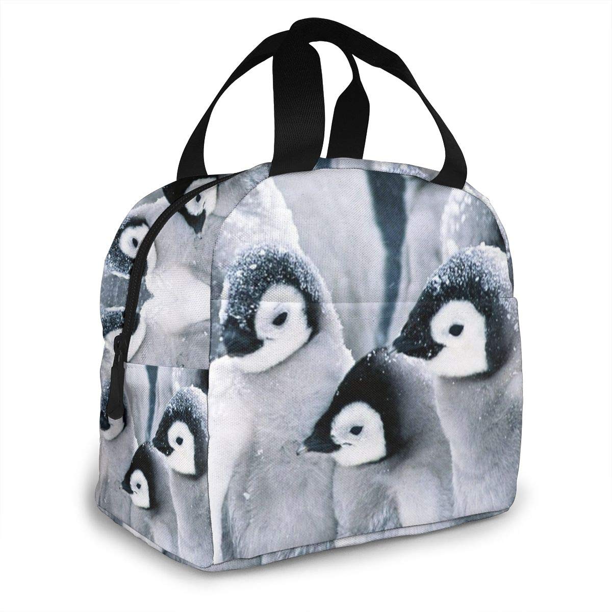 Borsa Termica Per Pranzo Pinguino – Tote Bag Isotermica Da Picnic Per Donna, Uomo E Bambini, Porta Pranzo Scuola E Lavoro