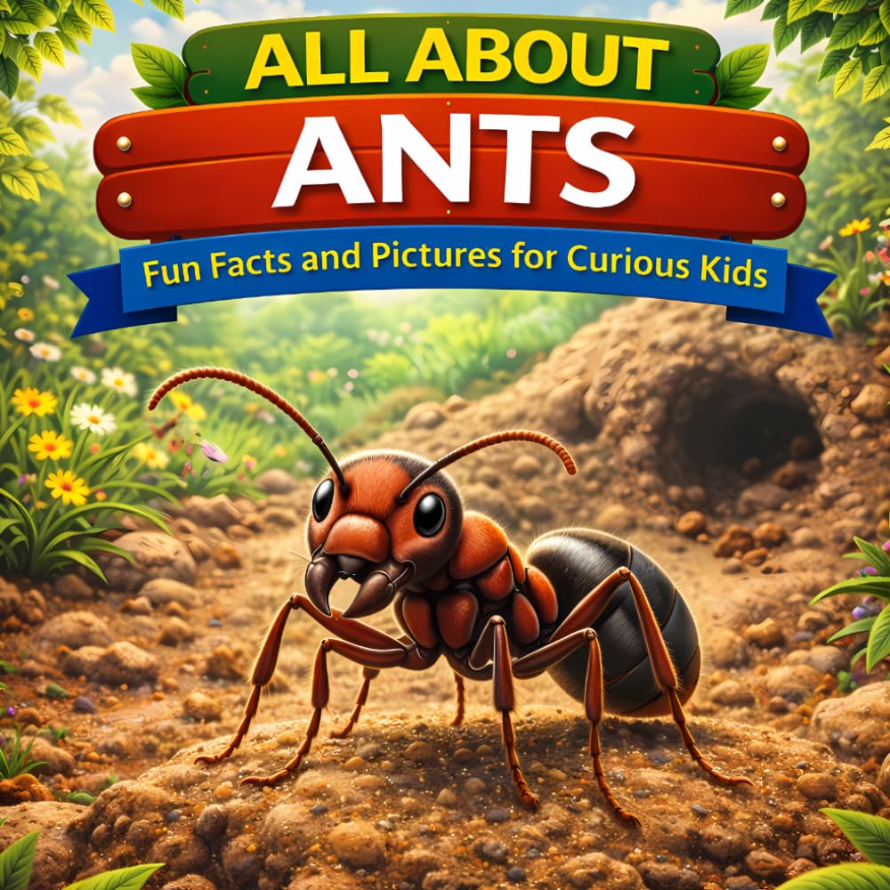 All About Ants: Fun Facts and Pictures for Curious Kids