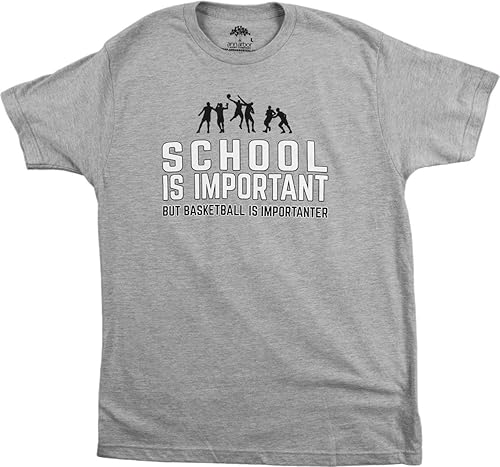 School is Important but Sports is Importanter Camiseta deportiva divertida para hombre o mujer