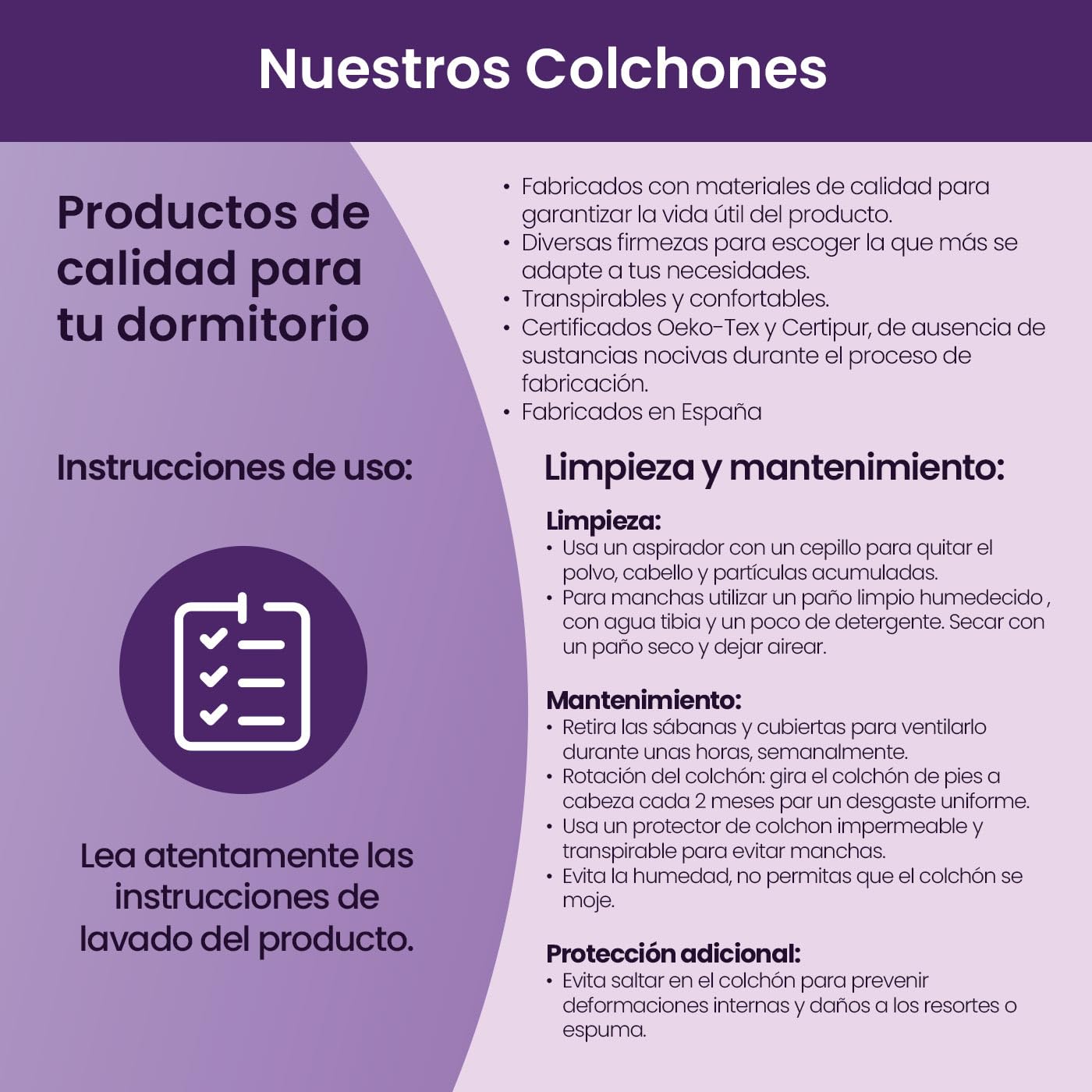 mattfy - Colchón Viscoelástico Reversible Kloe 90 x 190, Firmeza y Confort, Cara Invierno/Verano, Altura 20cm