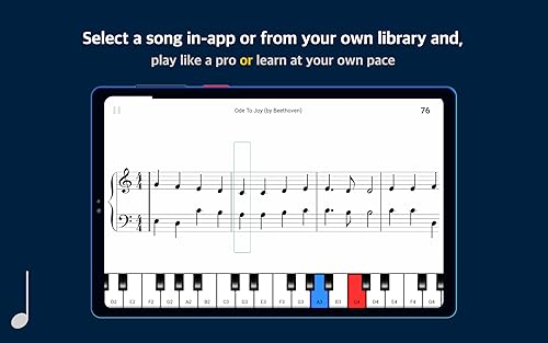 UP Piano App - Master Playing any Song on Pianos and Keyboards with your Android Devices. Record you
