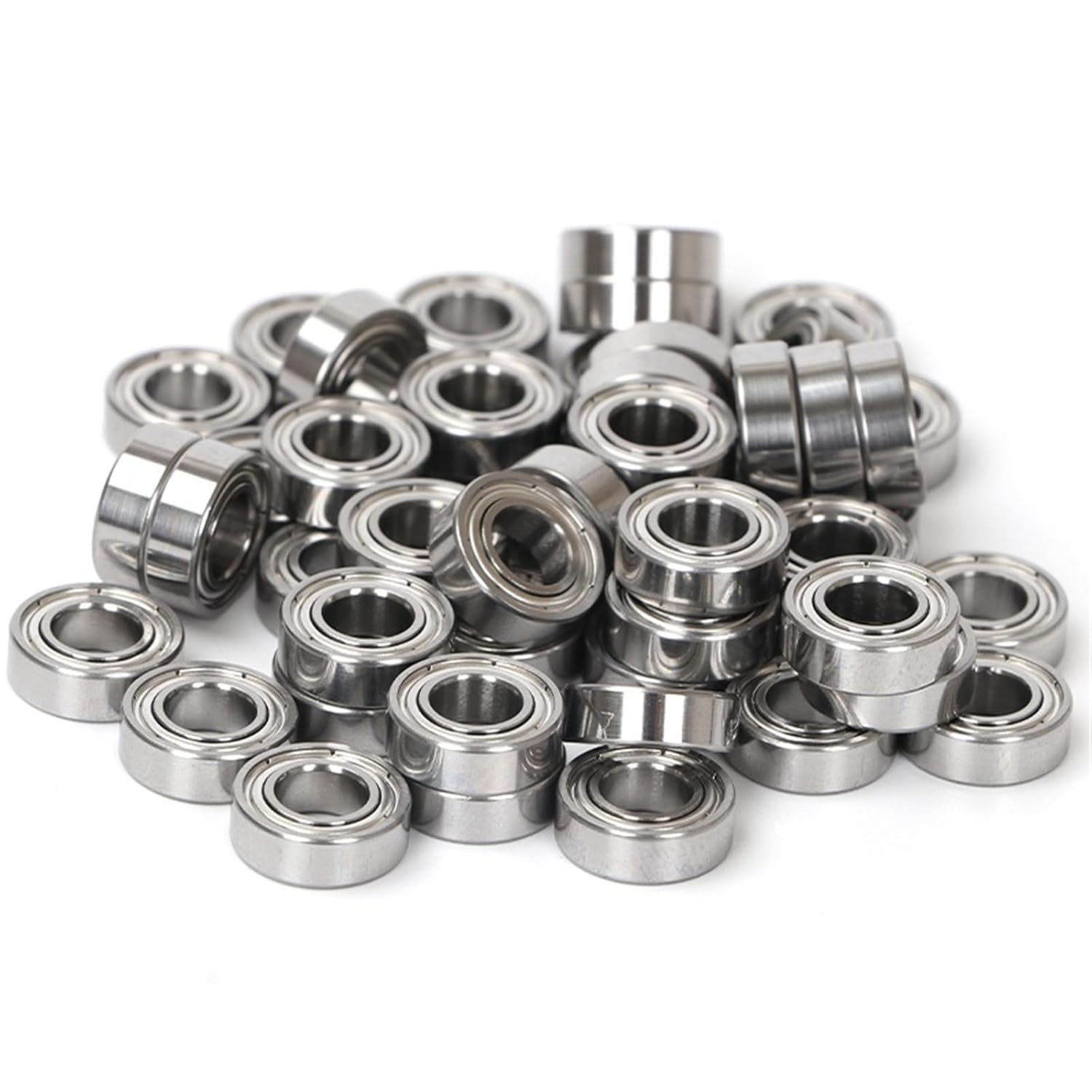 Mini Miniature Bearing MR52 MR63 MR74 MR83 MR84 MR85 MR93 MR95 MR105 MR106 MR148 ZZ 10Pcs(MR125ZZ-5x12x4)